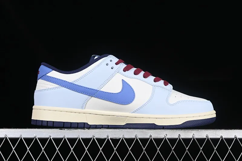 All categories Nk SB Dunk series Nk SB Dunk Low low-top sneakers K version Nk Dunk Low Retro "Sail and Polar Blue" Milan color SB low-top casual sneakers FV8113-141